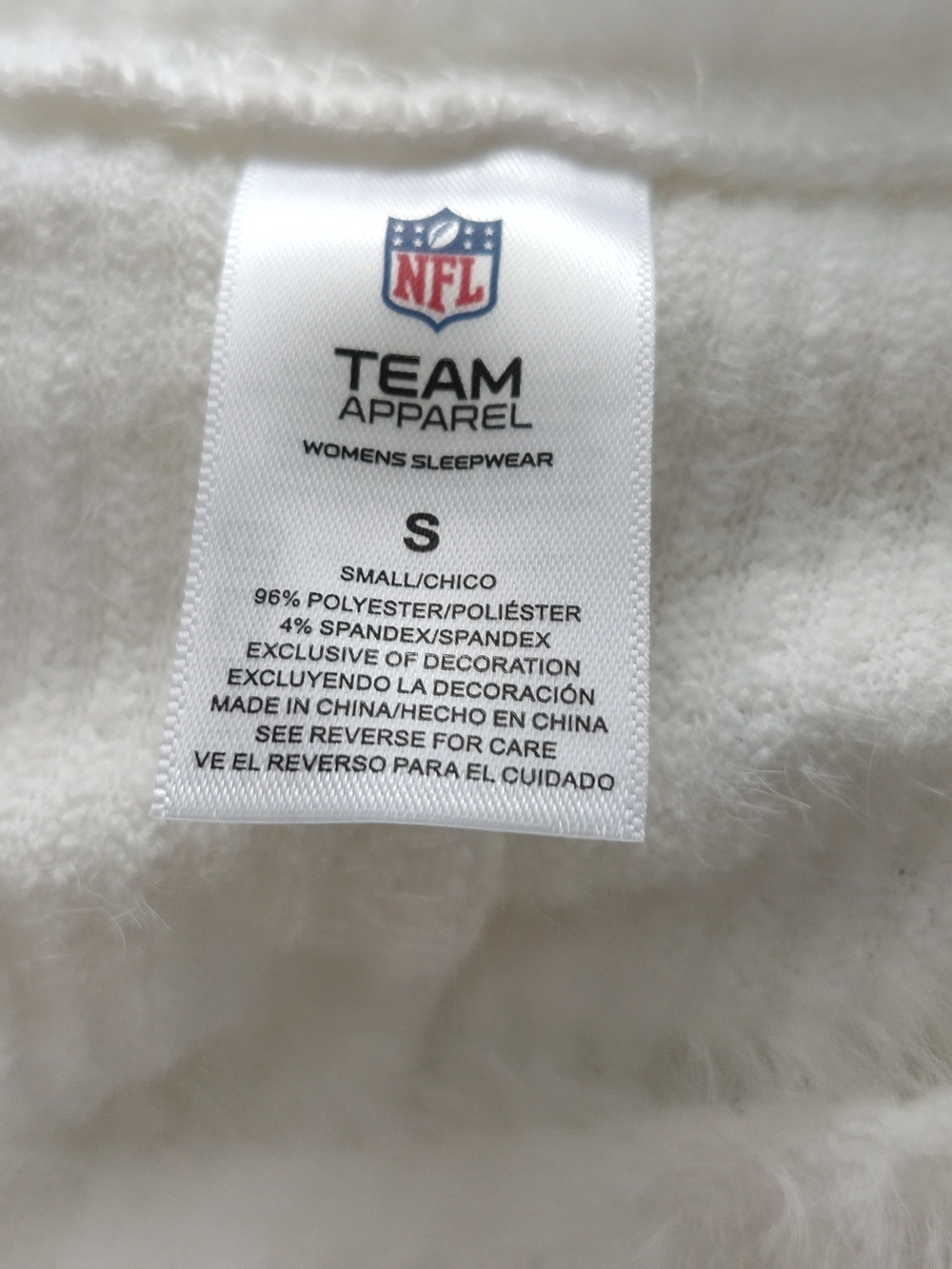 Ladies Cleveland Browns NFL Team Apparel Long Sleeve Sleepwear Top Size Small - Picture 4 of 4